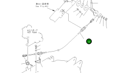 Провод 2693-2-38230 Komatsu