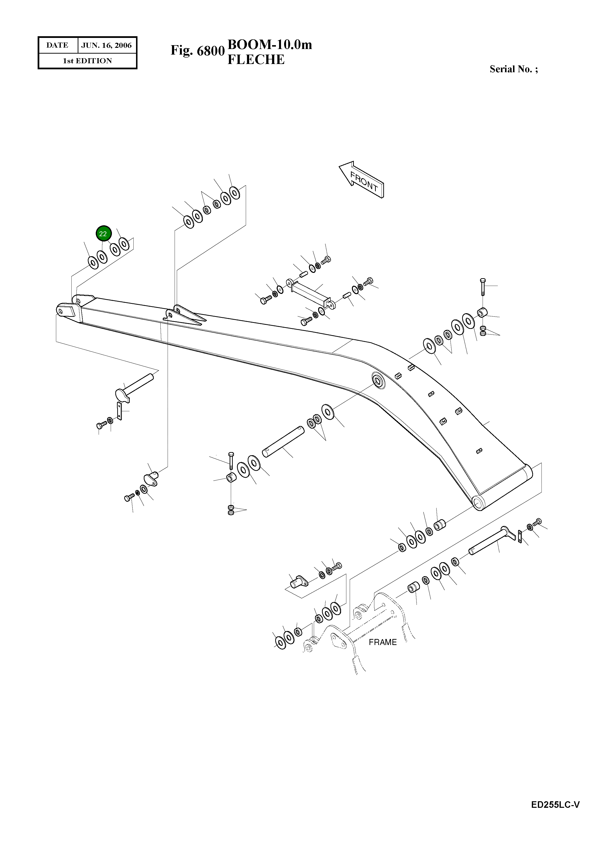 Регулировочная прокладка 114-00001D6 Komatsu