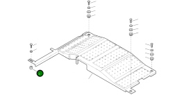 Проставка 207-54-A1790 Komatsu