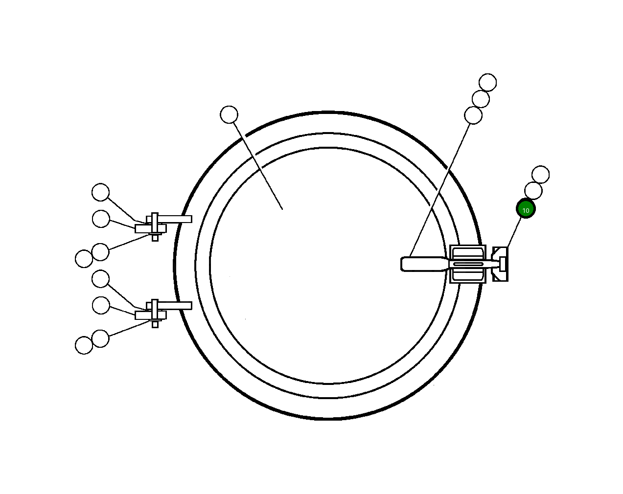 Регулировочная прокладка TK7738 Komatsu