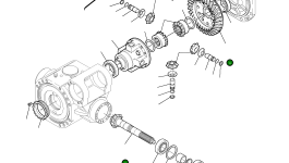 Пара конических шестерён DG1120450045 Komatsu