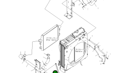 Стойка 208-03-75461 Komatsu