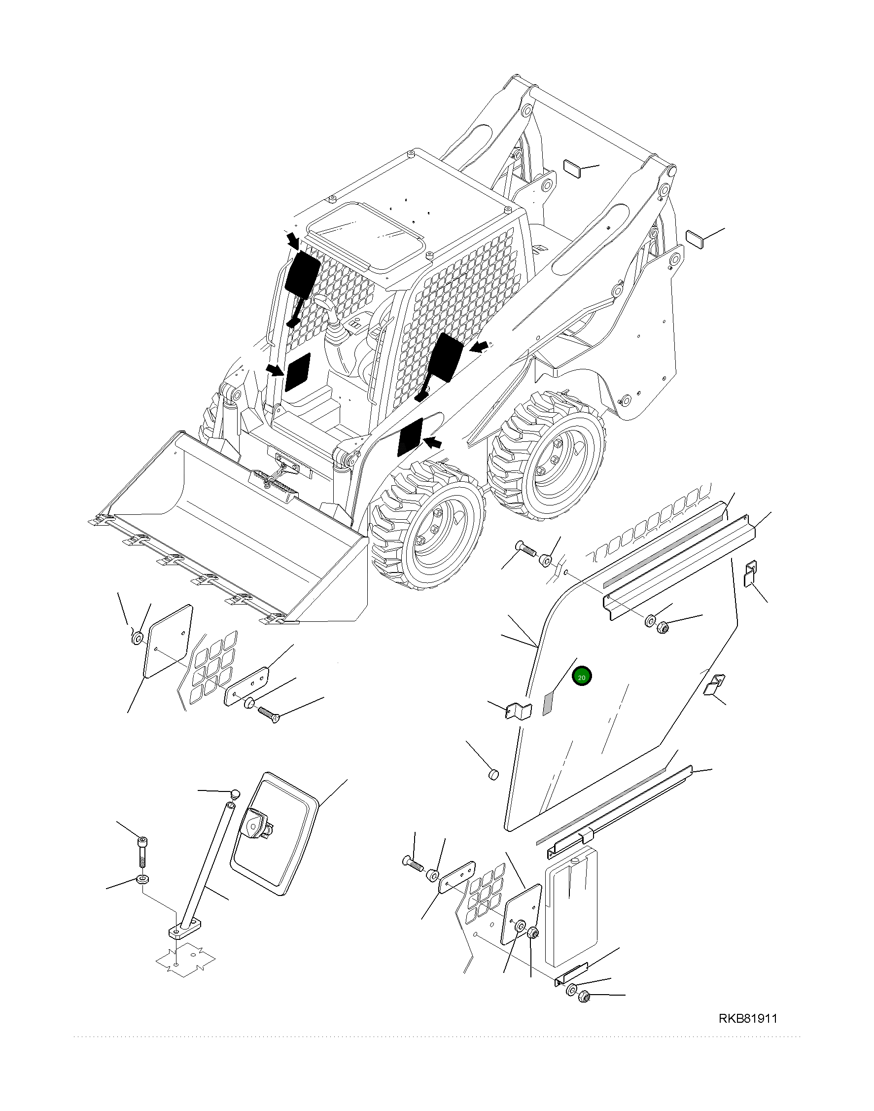 Прокладка 37A-54-15370 Komatsu