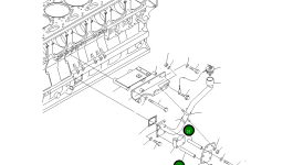 Проставка 6934-21-9590 Komatsu