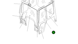 Стекло 113-Y79-1641 Komatsu