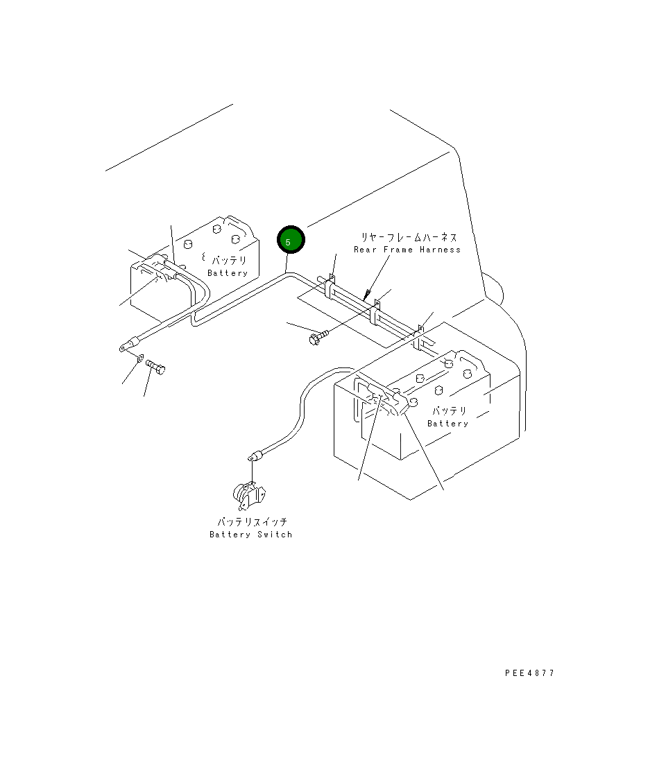 Провод 421-06-22550 Komatsu