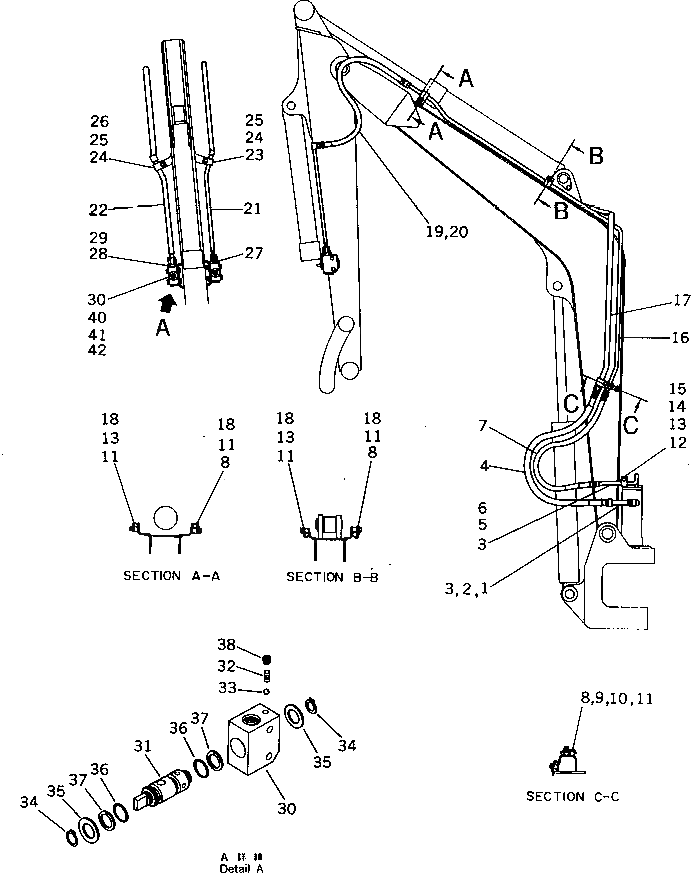 Трубка 20R-973-2171 Komatsu