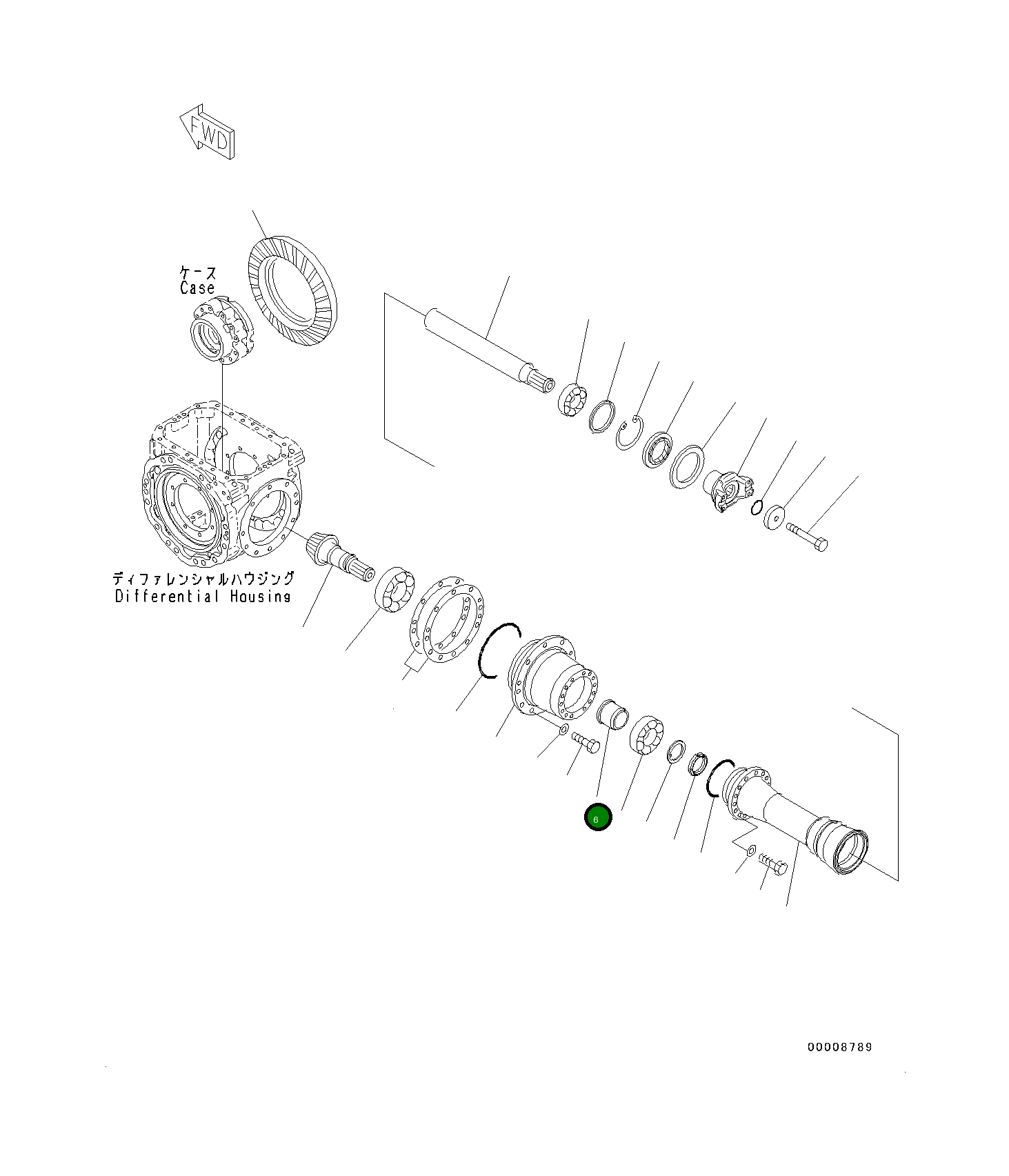 Проставка 419-22-31861 Komatsu
