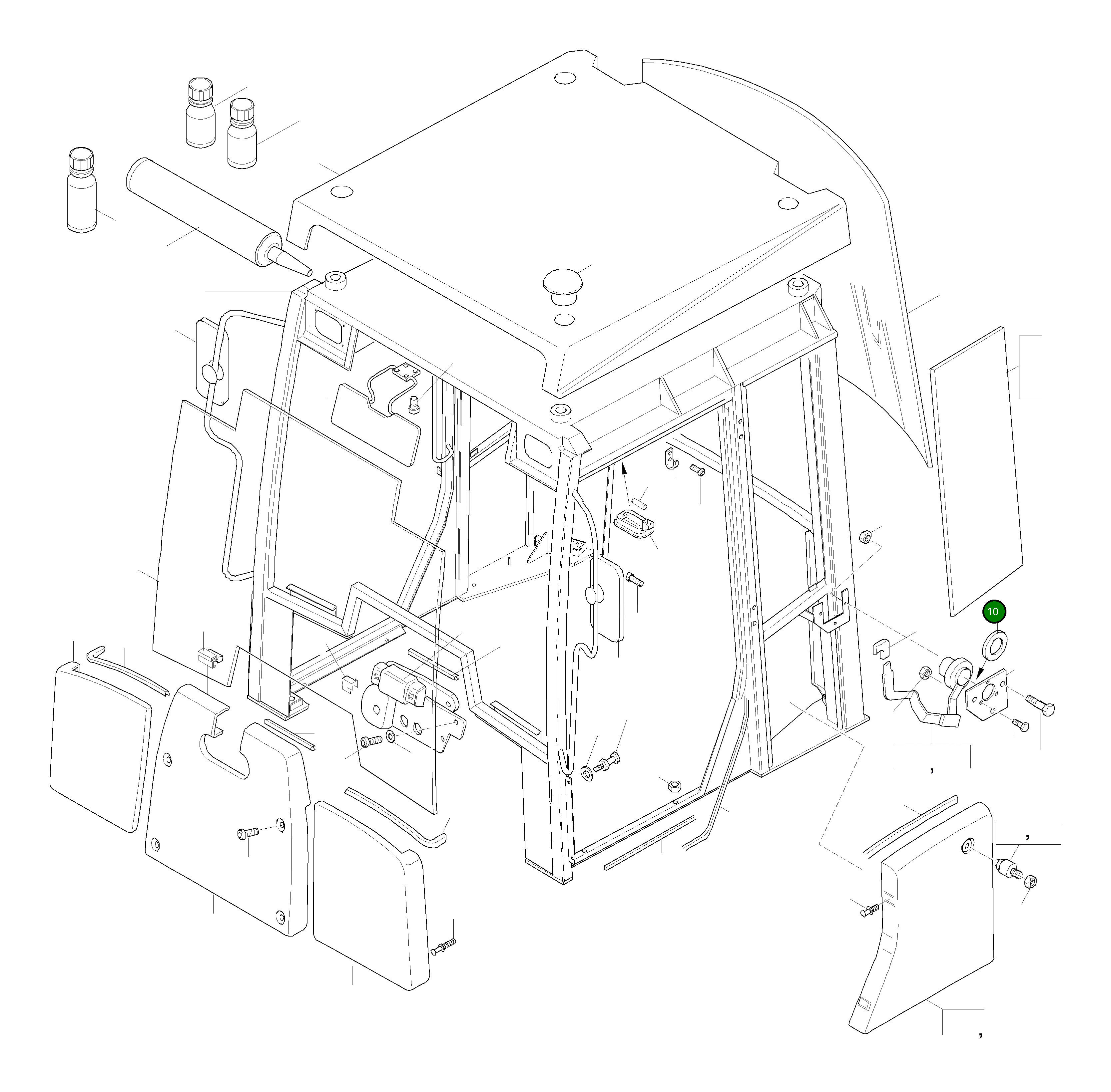 Прокладка 42U-56-11420 Komatsu