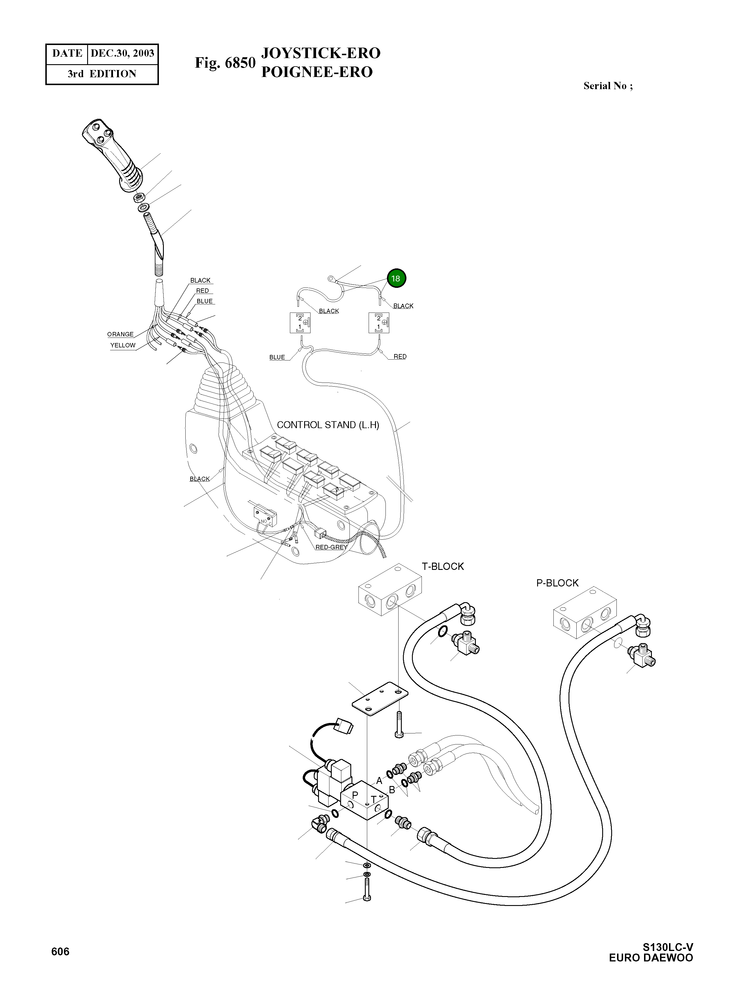 Провод 9400-1210-18 Komatsu