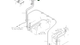 Провод 23A-06-11220 Komatsu