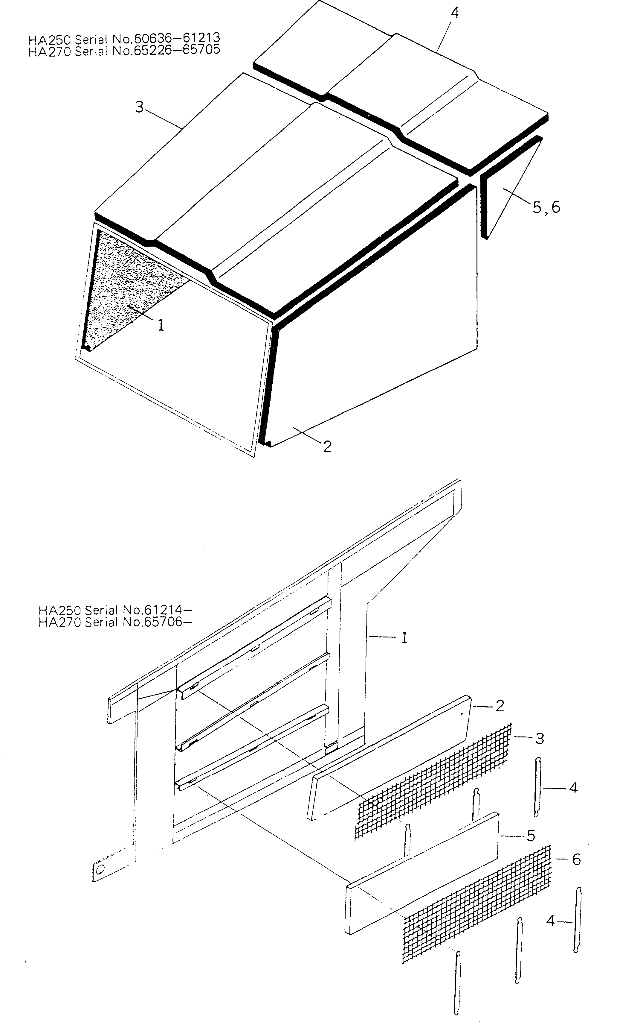 Решётка BW045963 Komatsu