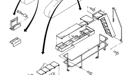 Рельс 646 862 40 Komatsu