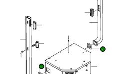Прокладка 1434 476 H1 Komatsu