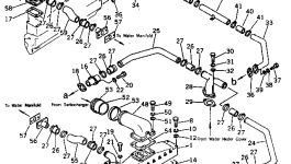 Прокладка CU195950 Komatsu