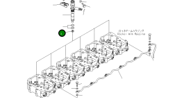 Прокладка 6217-71-6112 Komatsu