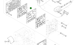 Прокладка 42Y-15-H0R61 Komatsu