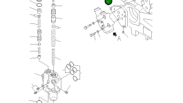 Седло клапана 714-23-15130 Komatsu