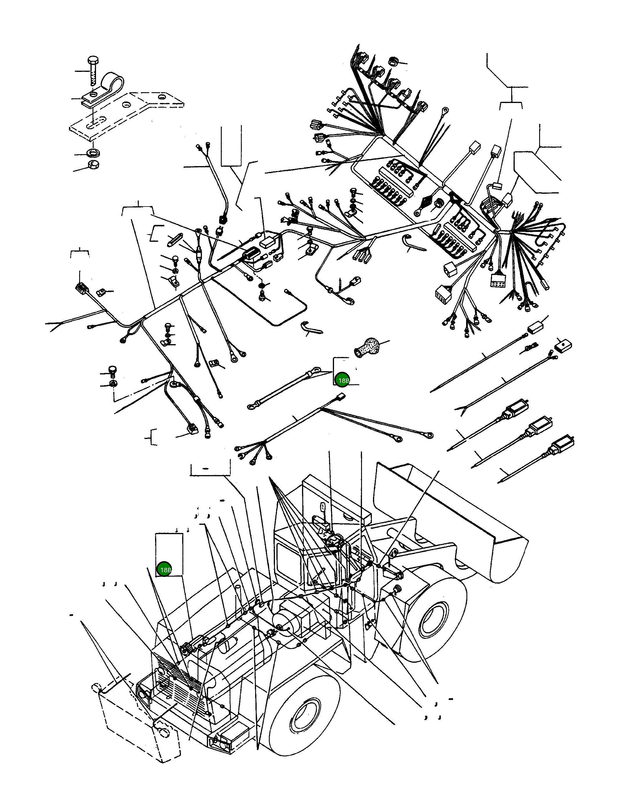 Провод 4004733M91 Komatsu