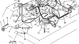 Провод 20S-06-31450 Komatsu