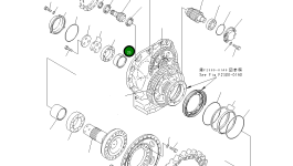 Проставка 134-27-61640 Komatsu