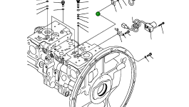 Пробка 708-2G-15610 Komatsu