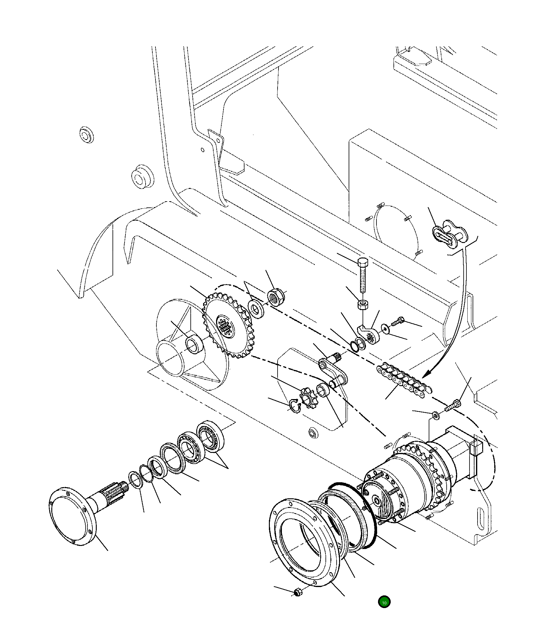 Прокладка 855460584 Komatsu