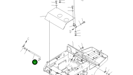 Стойка 266-10-77300 Komatsu