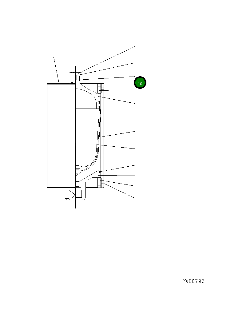 Сердечник NFNS4475 Komatsu