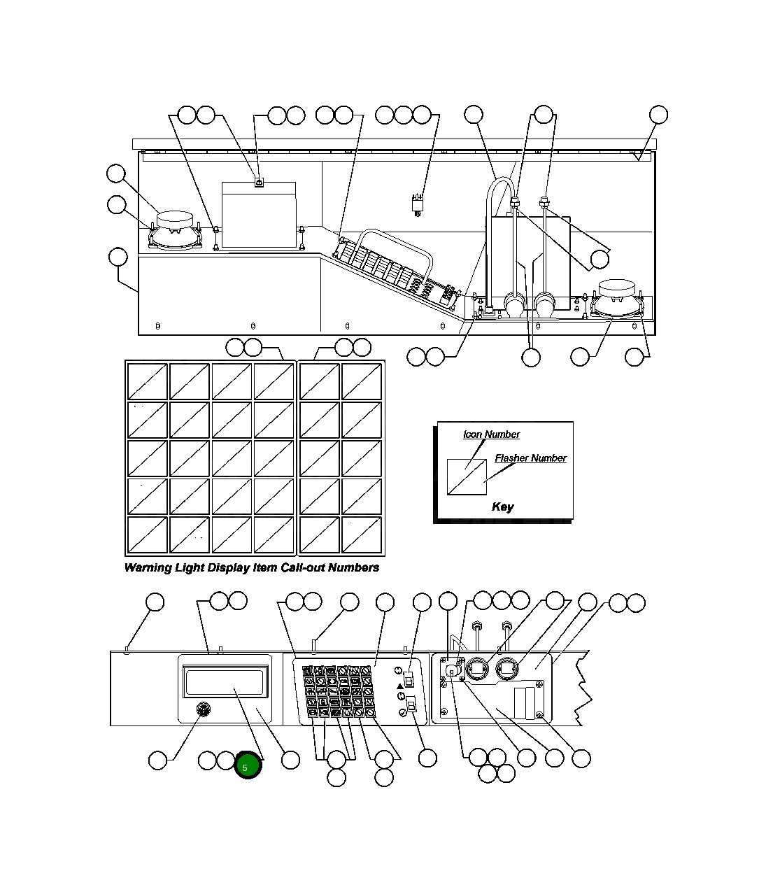Радио PB9704 Komatsu