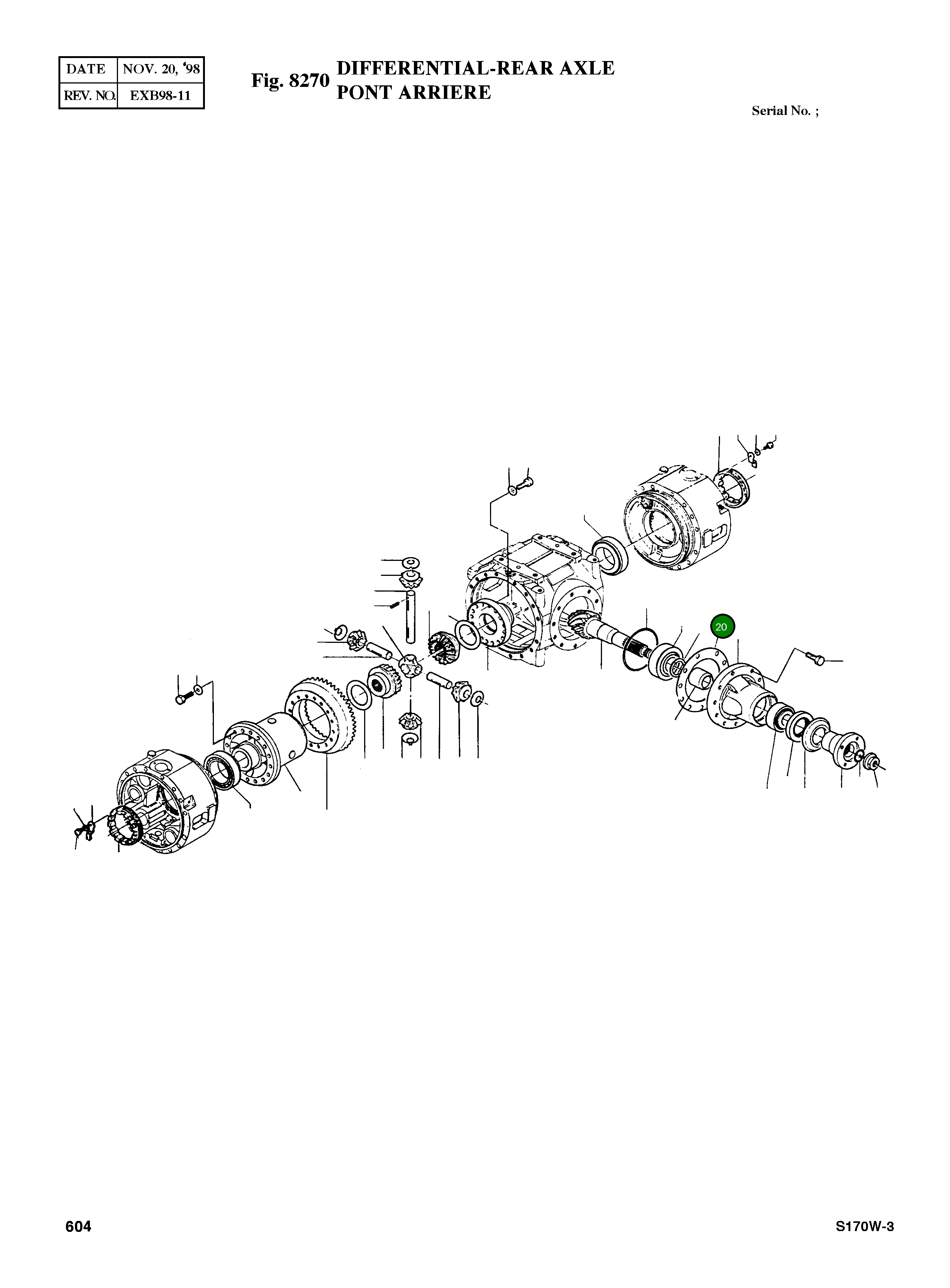 Регулировочная прокладка 176.01.006.02 Komatsu