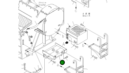 Палуба 8295-54-2313 Komatsu