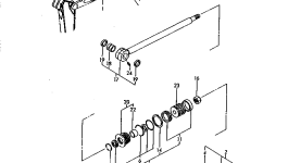 Поршень YM172975-72020 Komatsu