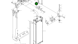 Прокладка 17A-03-41351 Komatsu