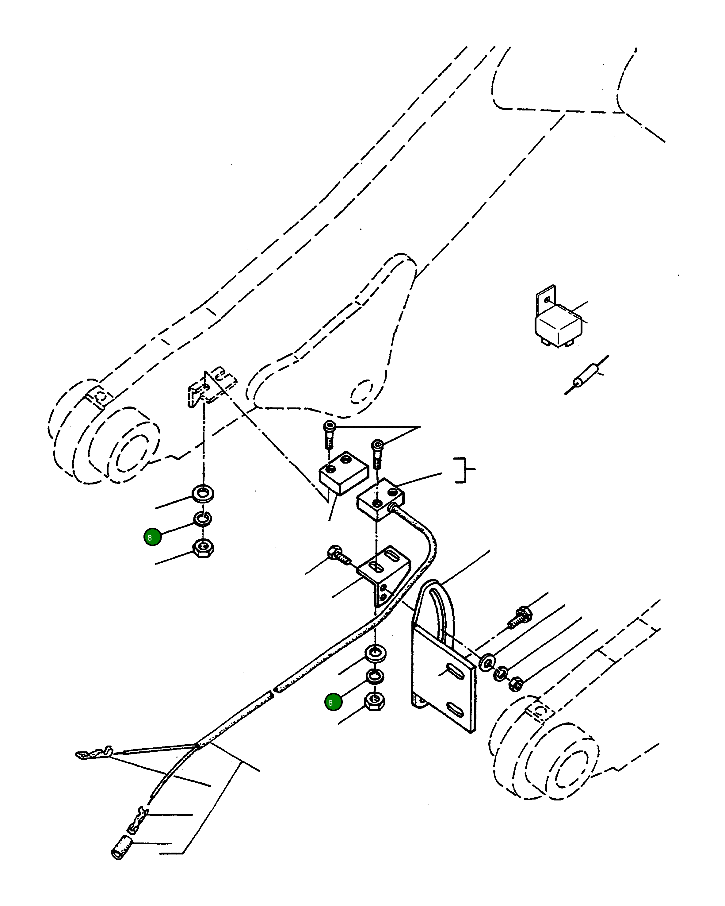 Пружинная шайба 3002148X1 Komatsu