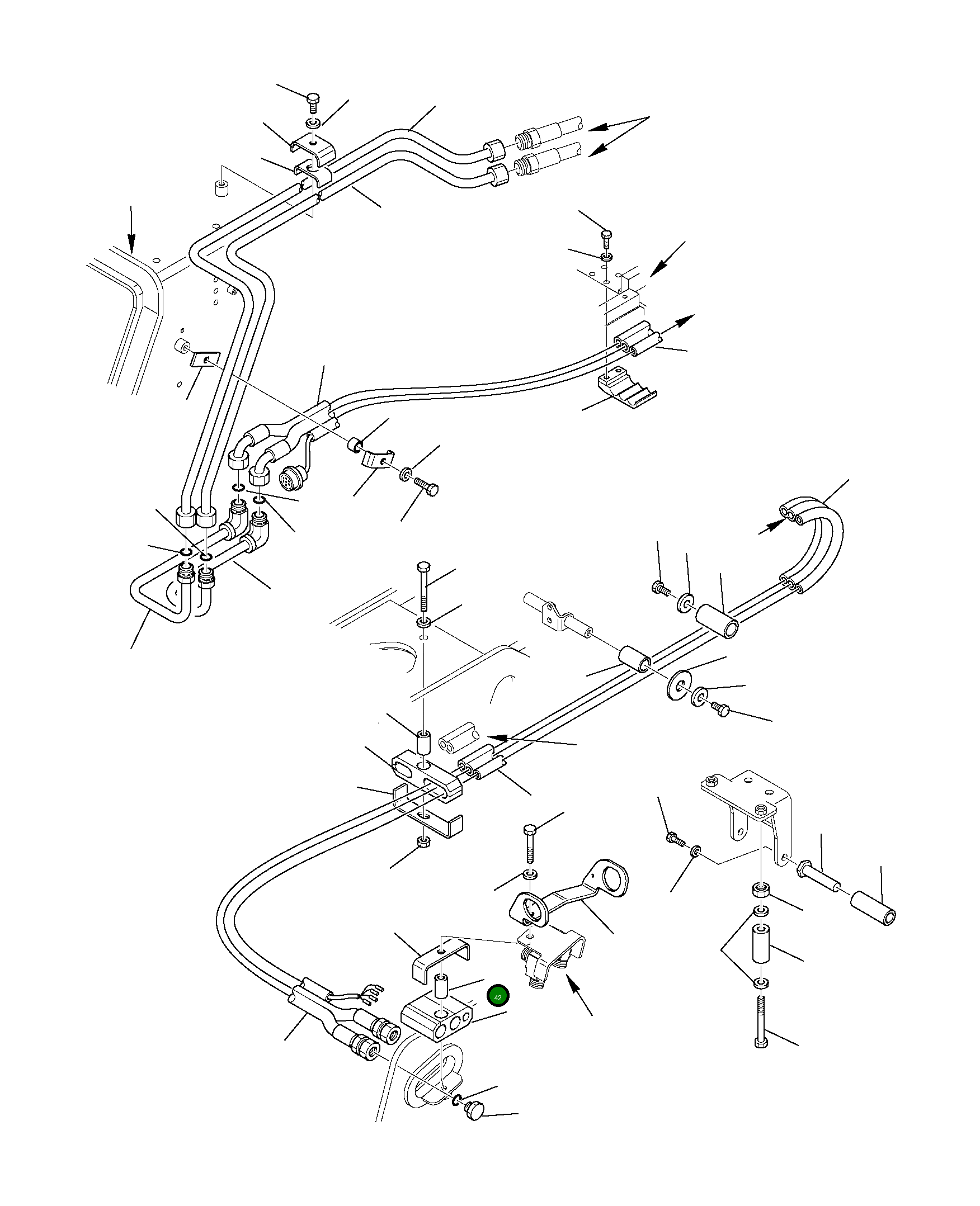 Проставка 395-70-14850 Komatsu