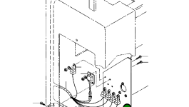 Панель диодов, в сборе 1261 892 H1 Komatsu