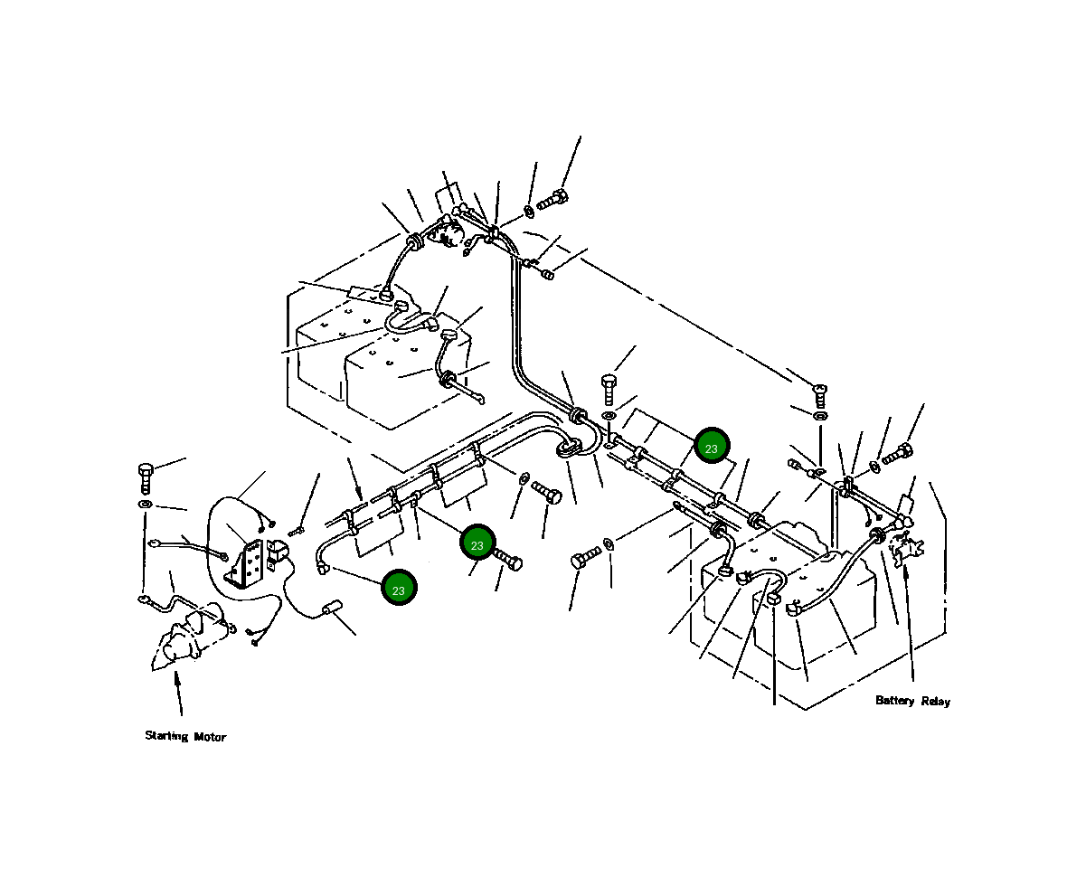 Провод 424-06-12550 Komatsu