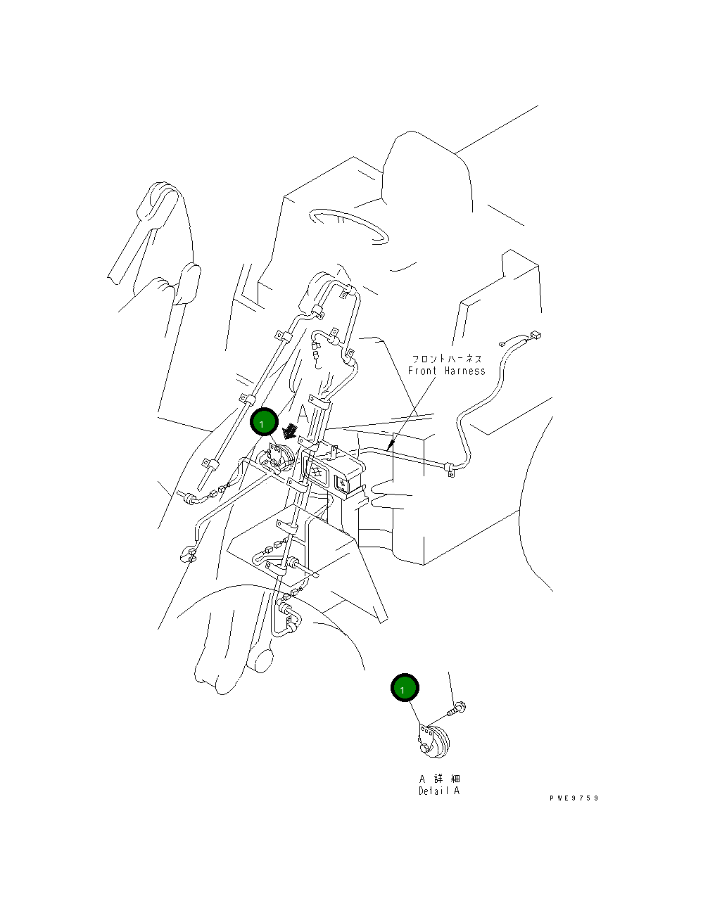 Сигнал 421-06-11711 Komatsu