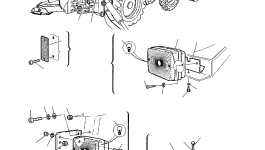 Правый индикаторный фонарь 855111122 Komatsu