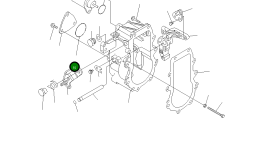 Прокладка YM24341-000360 Komatsu
