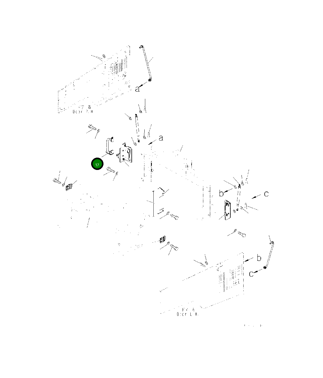Рукоятка 423-54-62281 Komatsu