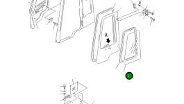 Стекло 362-56-41921 Komatsu