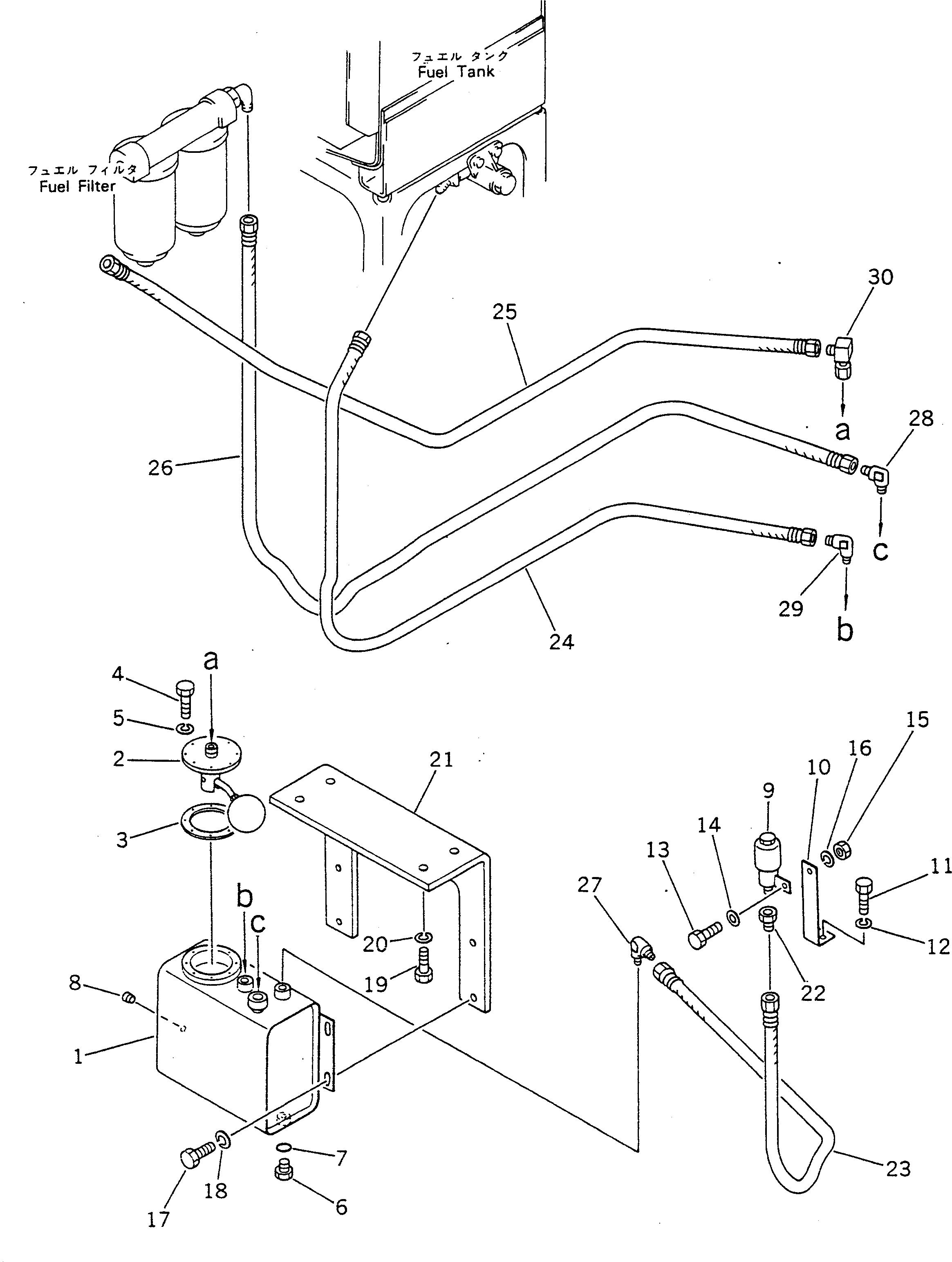 Шланг 02750-23160 Komatsu