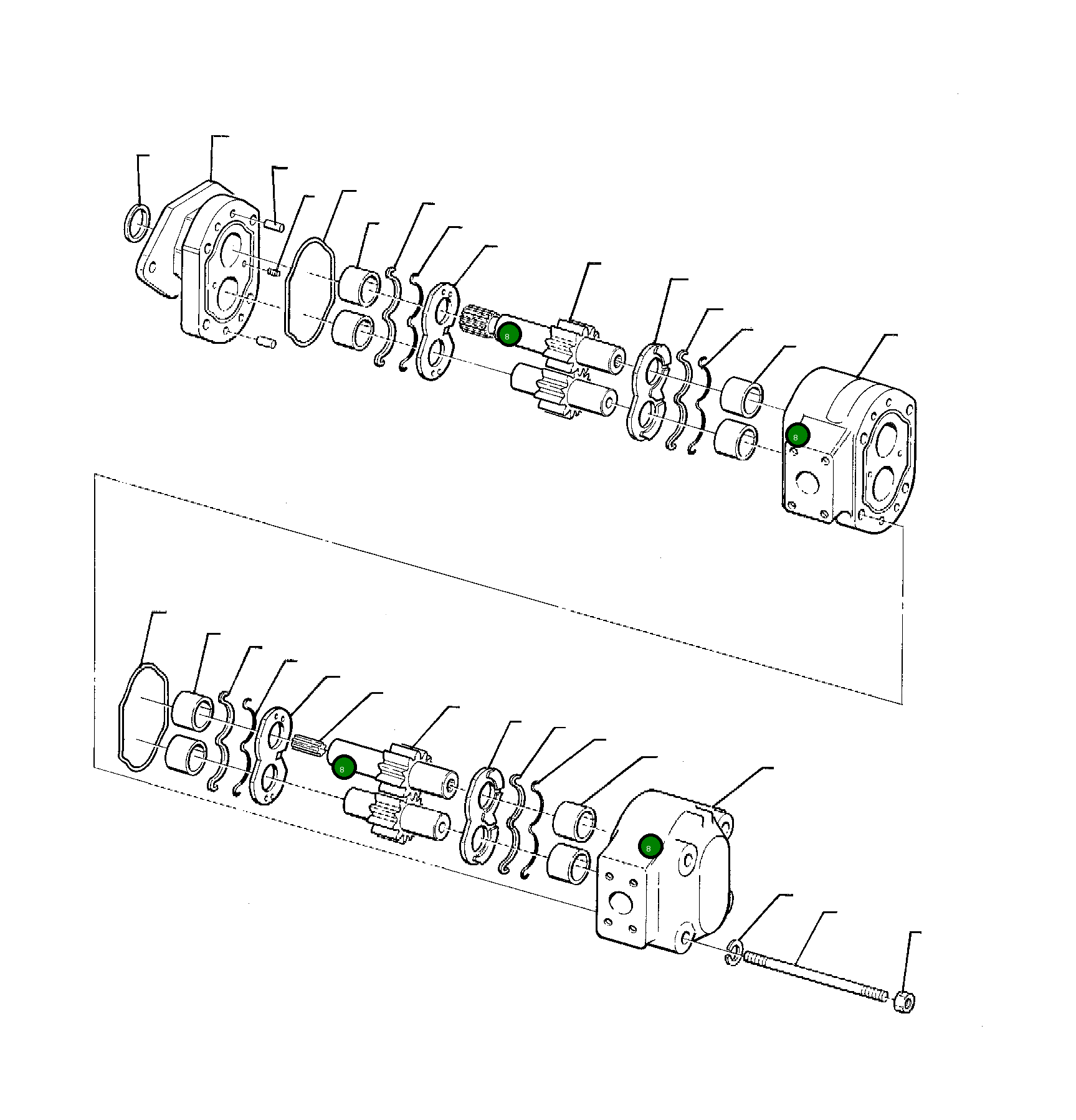 Прокладка 840181004 Komatsu