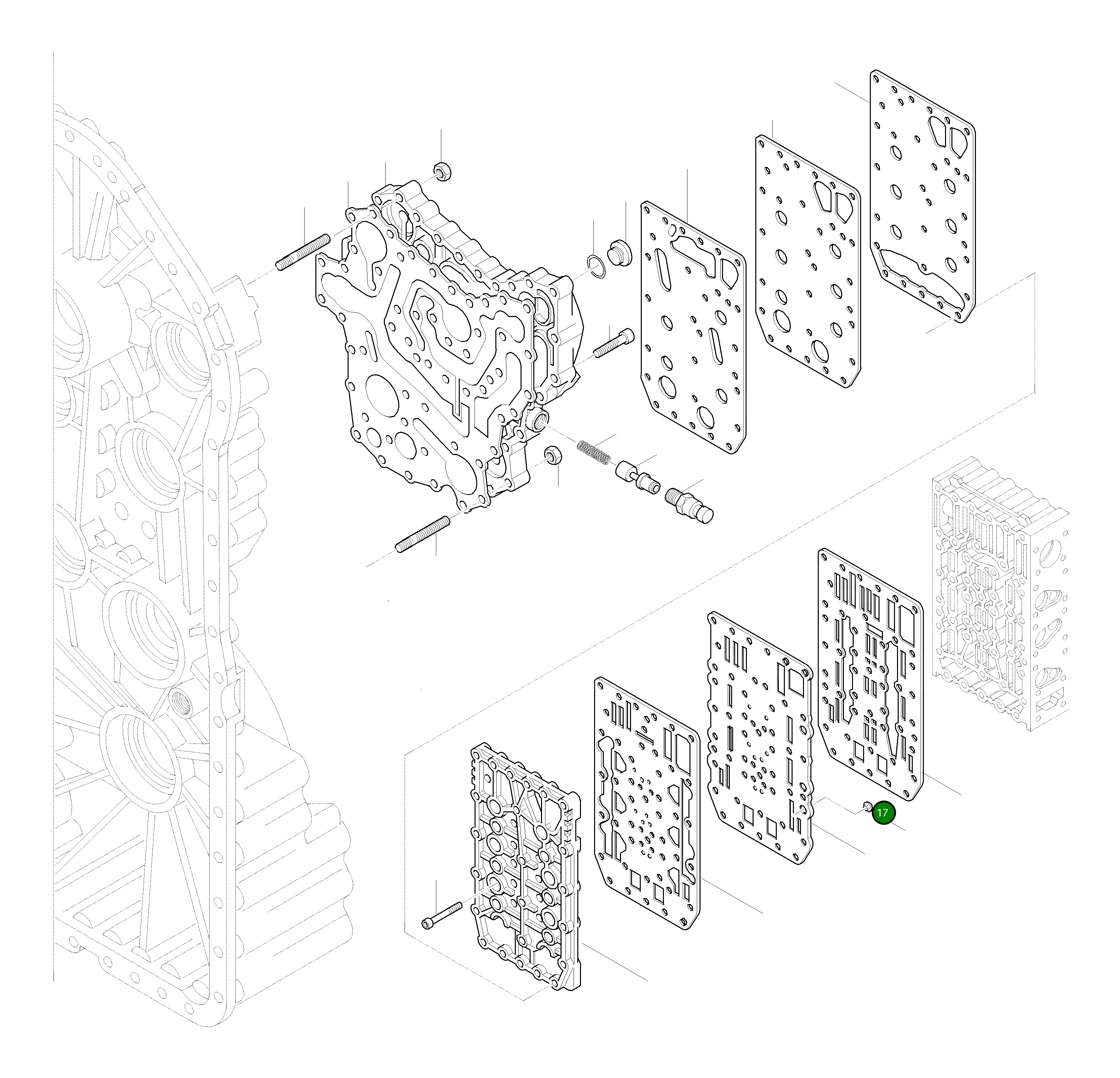 Сито 42Y-15-H0V07 Komatsu