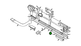 Передняя внутренняя направляющая 740 266 C1 Komatsu
