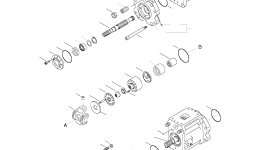 Стальной шарик 7/32" S6250132 Komatsu