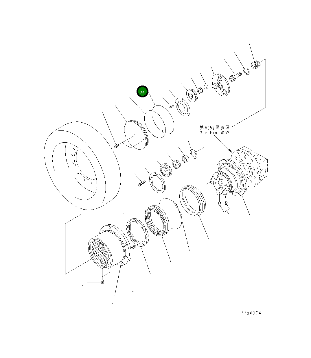 Провод KB20946-91226 Komatsu