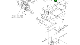 Пластина 428-S33-2470 Komatsu